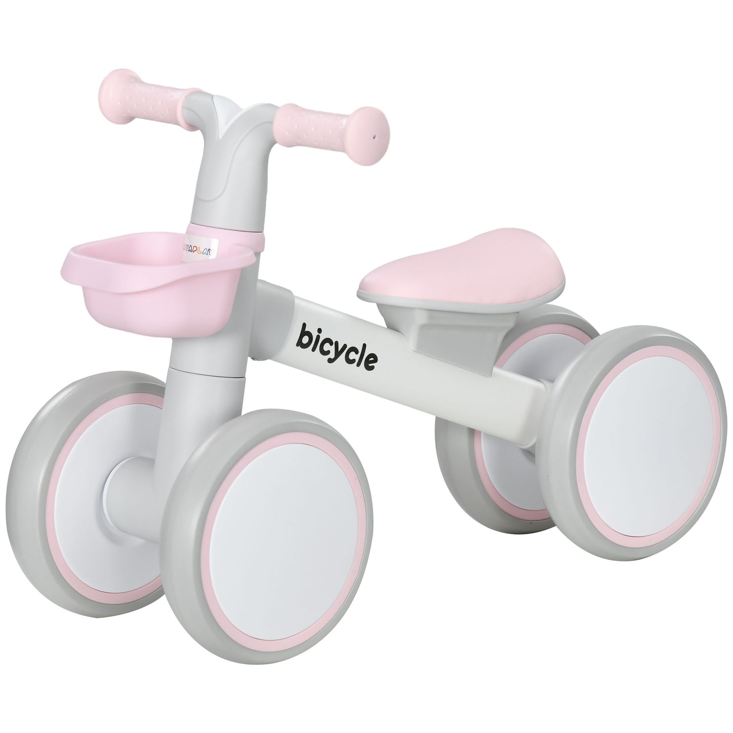 Kids Balance Bike for 1-3 Years Old, No Pedal Training Bike