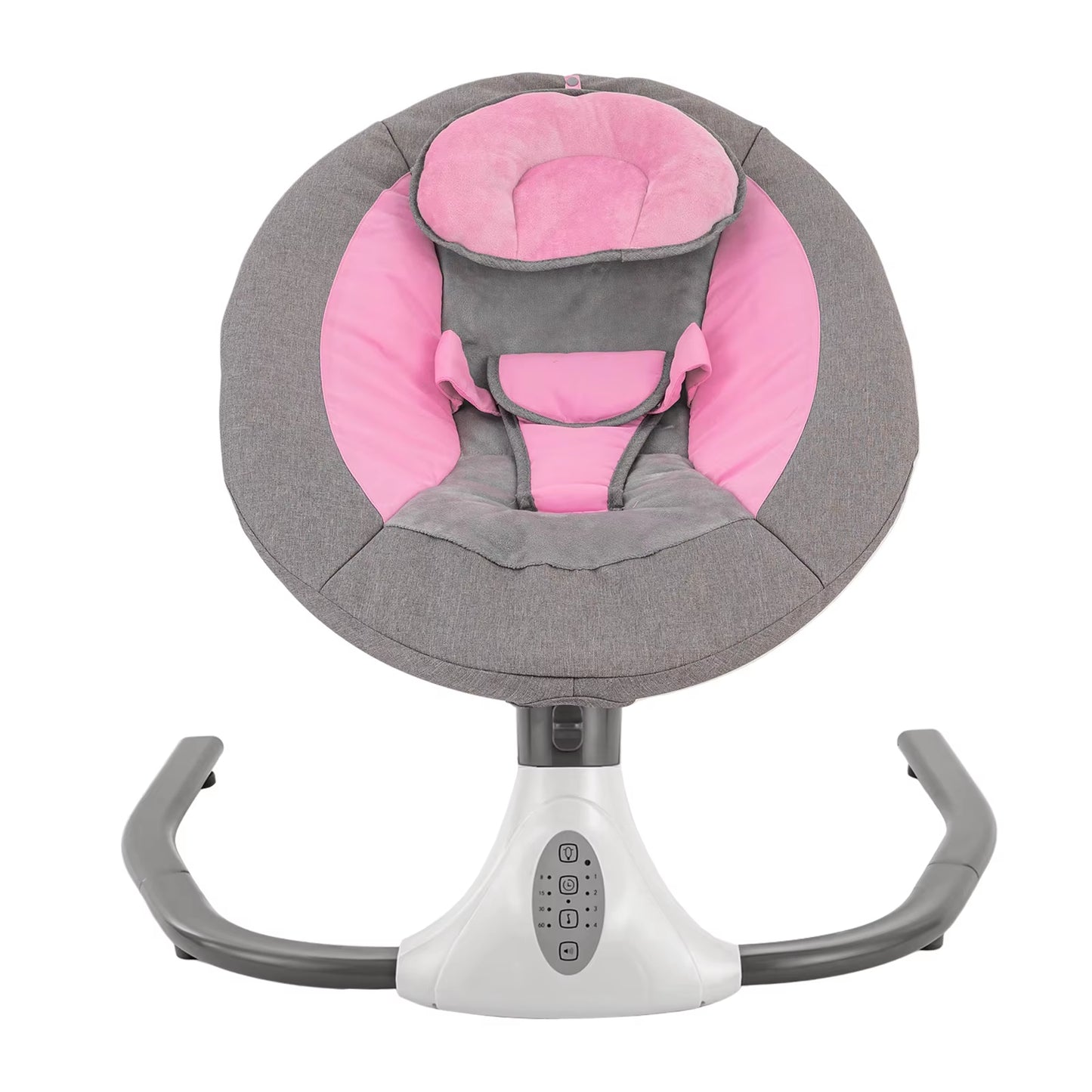 Electric Baby Swing Crib Cradle Infant Rocker Auto Swing Bed Baby Cradle for Babies Who Are 0-18 Months in Age 18Kg Capacity