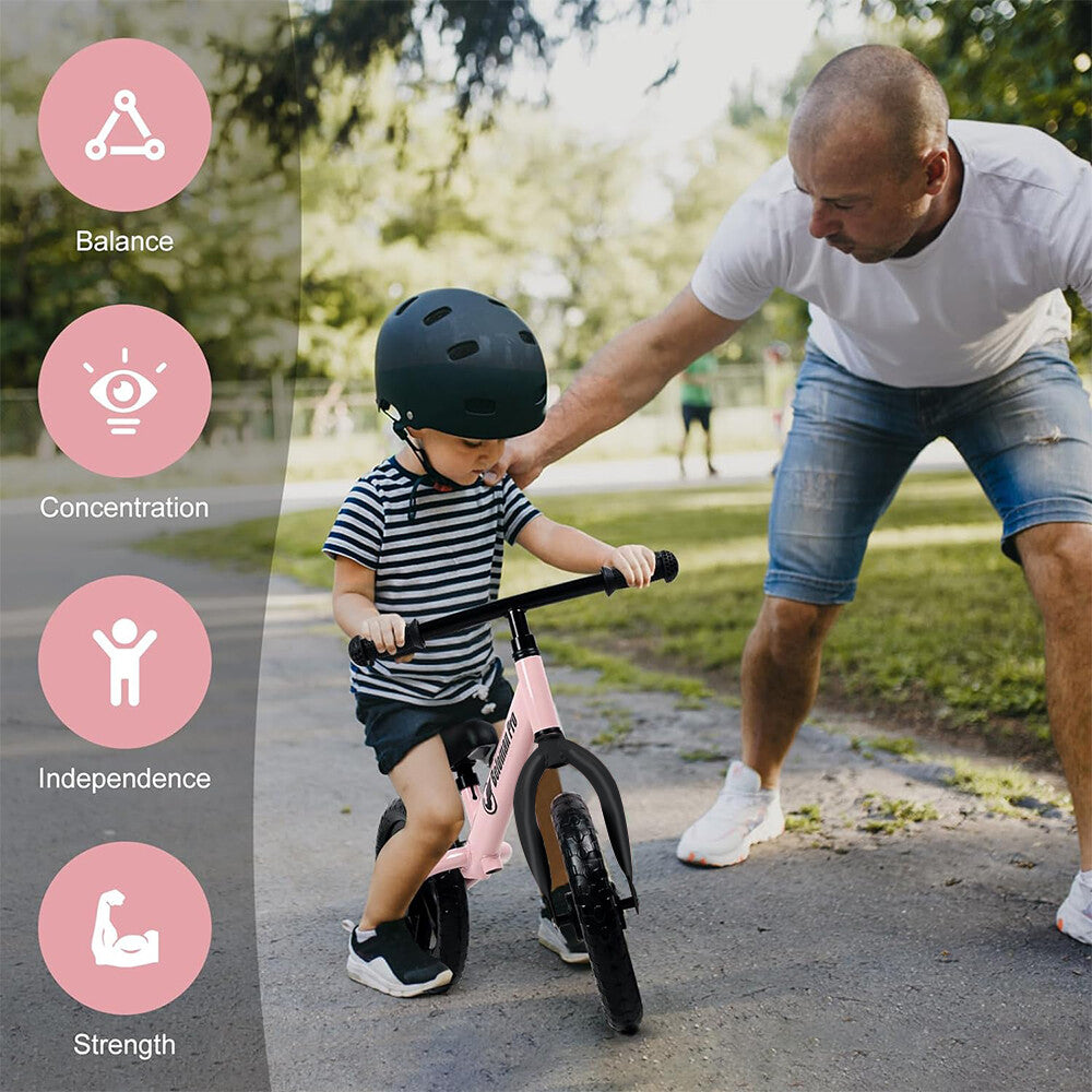 12" Kids Balance Bike Walking Running Training Bicycle for 2-6 Years Children