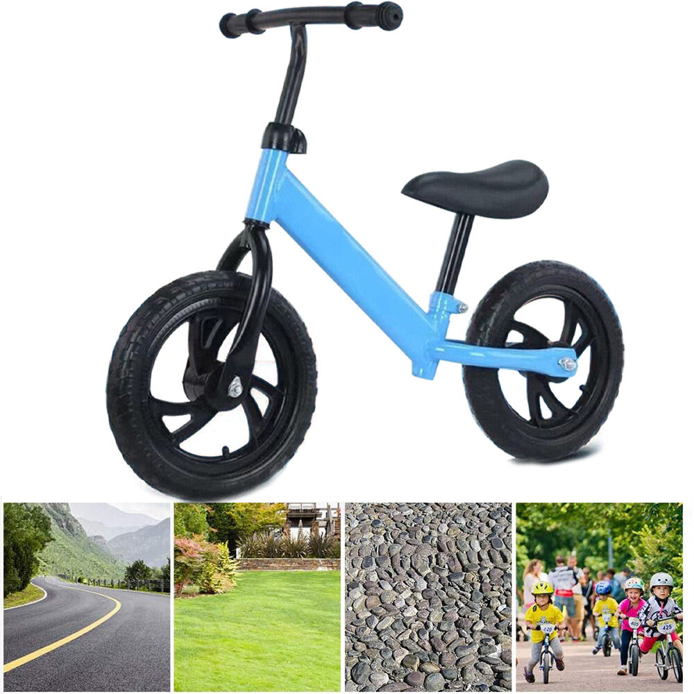 12" Kids Balance Bike Walking Running Training Bicycle for 2-6 Years Children