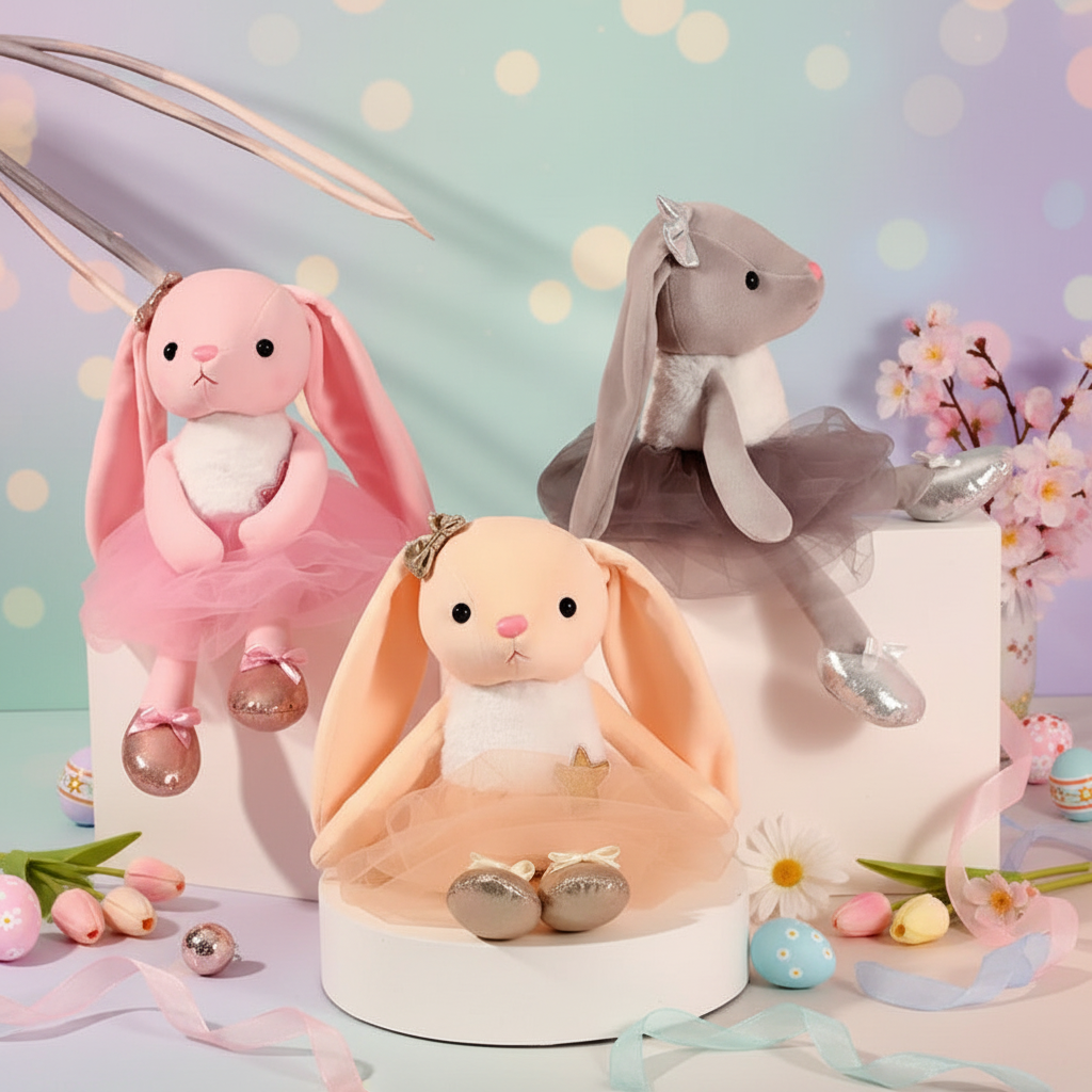 Bunny Plush Toy  - 39 cm Soft Toy for Kids