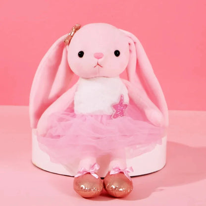 Bunny Plush Toys Stuffed Animals Rabbit Kawaii Soft Long Legs Plush Toy Dolls Children Appease Towel Girls Easter Birthday Gift