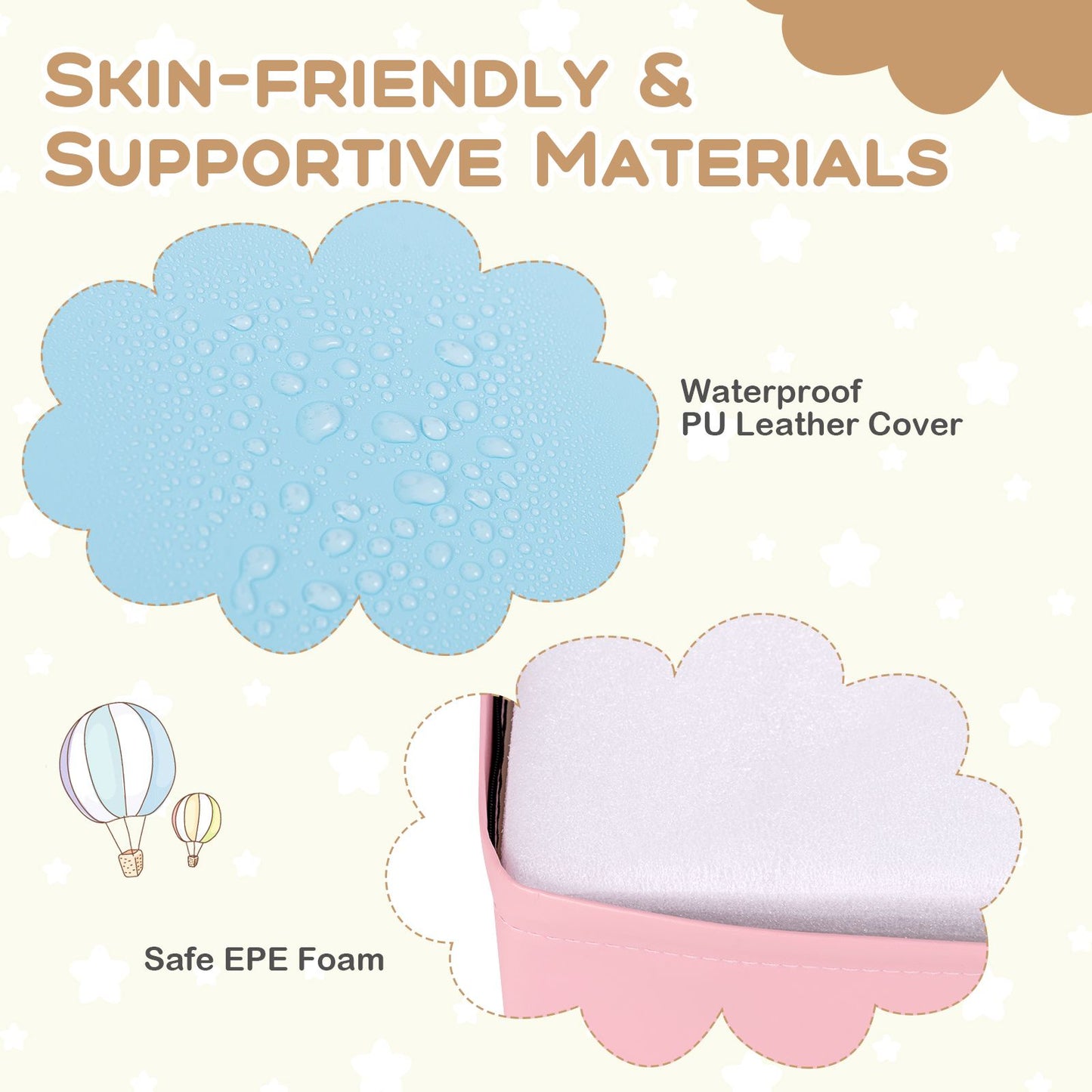 Climb and Crawl Foam Block Play Set for Infant Baby and Toddlers