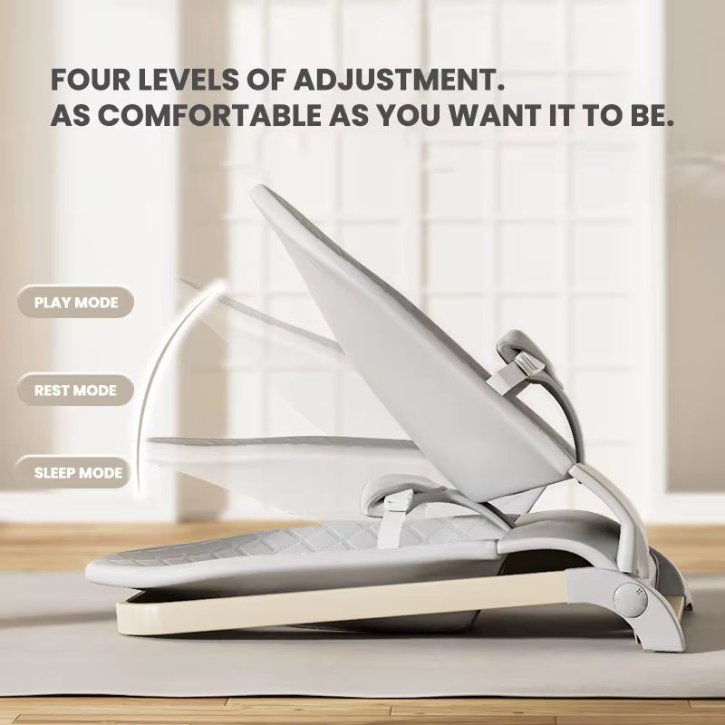 Baby Bouncer, Portable Bouncer Seat for Babies,Adjustable Multi Position Baby Bouncer Seat, Fits Newborn to Toddler