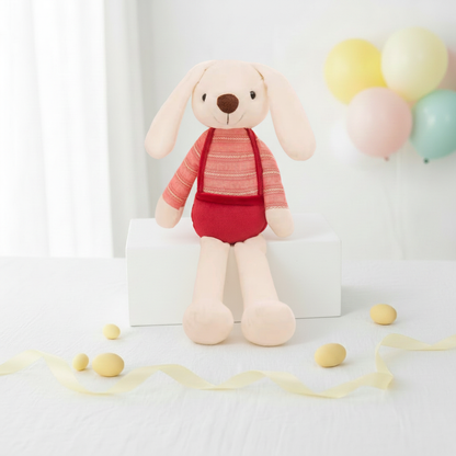 bunny-pink plush toy