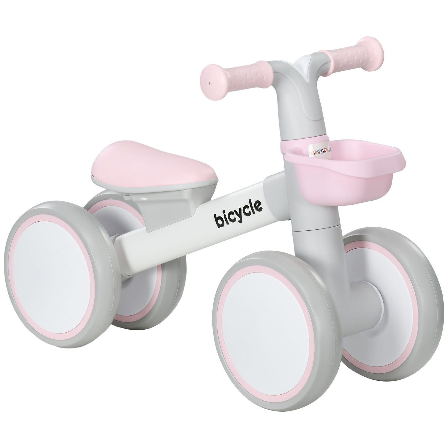 Kids Balance Bike for 1-3 Years Old, No Pedal Training Bike
