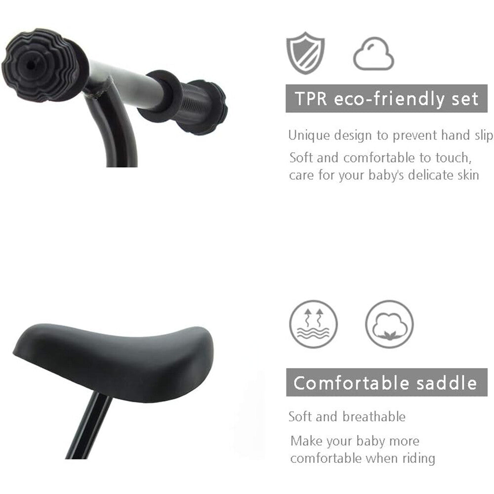 12" Kids Balance Bike Walking Running Training Bicycle for 2-6 Years Children