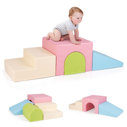 Climb and Crawl Foam Block Play Set for Infant Baby and Toddlers